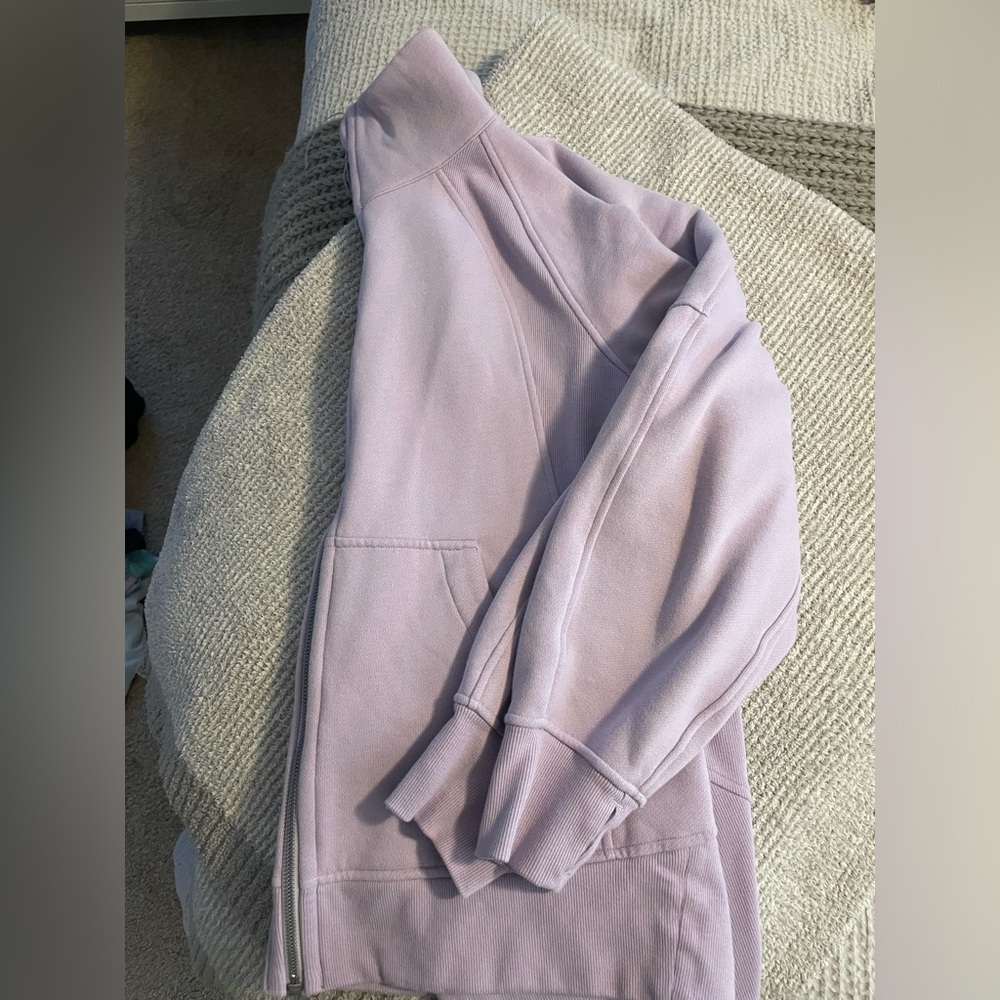 Lululemon Funnel Neck Full Zip Scuba